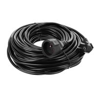 Przedłużacz Budowlany Ogrodowy 50M Przedłużka do Kosiarki Gruby Kabel