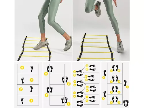 Drabinka treningowa do ćwiczeń koordynacyjnych 3m na Arena.pl