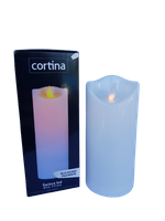 Wkład Led Cortina 17cm *7 cm ruchomy płomień biały