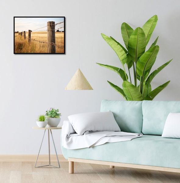 Plakat 55x40cm Płot na Polu zdjęcie 4