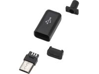 Wtyk micro USB typ B montowany na kabel
