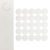 Zaślepki Kolor BIAŁY PE Struktura Maskujące fi14 mm 25szt ZM283