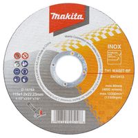 TARCZA TNĄCA INOX 115*1.2MM WA60T - M D-18764