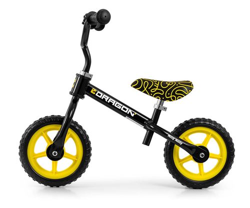 MILLY MALLY 6343 Rowerek biegowy DRAGON black na Arena.pl