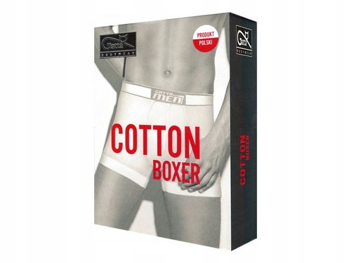 6 X GATTA BOXER BOKSERKI MĘSKIE BAWEŁNA SZARE BIAŁE XL na Arena.pl