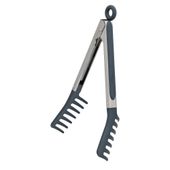 Szczypce do makaronu spaghetti PBT PRACTICO 25,5 cm stal nierdzewna szary ciemny
