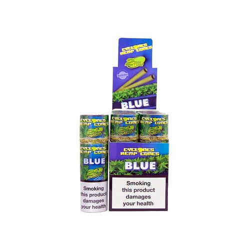 blunty cyclones hemp double wraps blue - 2 sztuki na Arena.pl