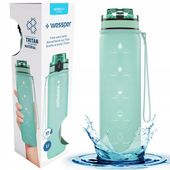 Butelka bidon na wodę Wessper tritan 1000 ml bidon na siłownie fitness
