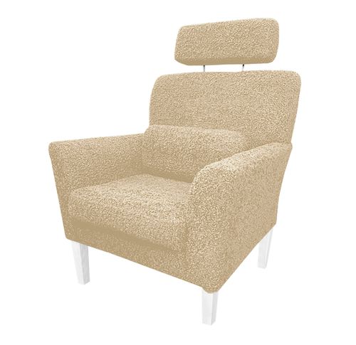 Fotel DENVER nogi białe Rolf2 na Arena.pl