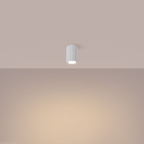 Plafon KARBON 10 biały na Arena.pl