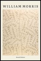 Plakat 61x91,5cm Design Branch Pattern, Morris Vintage do Salonu