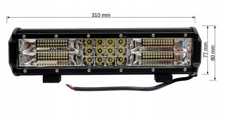 Lampa halogen LED COMBO 180W + włącznik do Quada zdjęcie 13