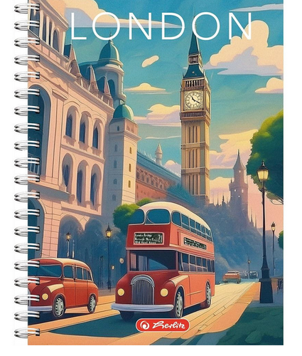 KOŁOZESZYT B5 100 # RETRO CITY HERLITZ na Arena.pl