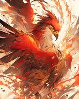 Plakat 40x50cm Feniks: Odrodzenie