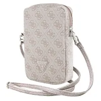 guess torebka guwbzp4gftspróżowy/pink zip 4g triangle