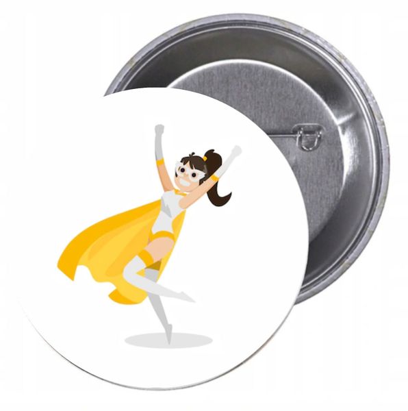 Przypinki buttony SUPER BOHATER TANIO HIT zdjęcie 1