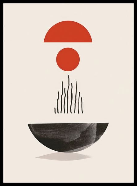 Plakat 40x55cm Półokrągła Forma zdjęcie 2