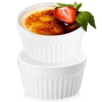 2x Naczynie Zapiekania Żaroodporne Miska Miseczka Kokilka Ceramiczna 170 ml