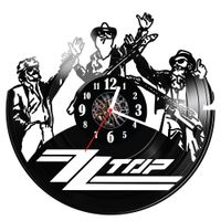 Zegar ścienny z płyty winylowej ZZ Top 1514.14