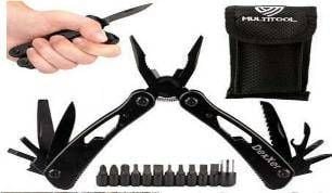 Multitool, scyzoryk, kombinerki 11w1 czarny 14384 na Arena.pl