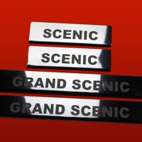 Listwa progowa RENAULT SCENIC MK2 GRAND SCENIC Stal nierdzewna 304 połysk