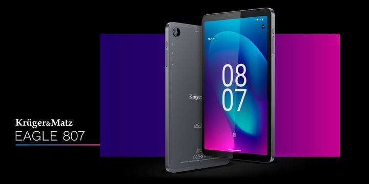 Tablet Kruger&Matz 8,4" EAGLE 807 4/64GB GPS USB-C LTE Android 13 zdjęcie 14