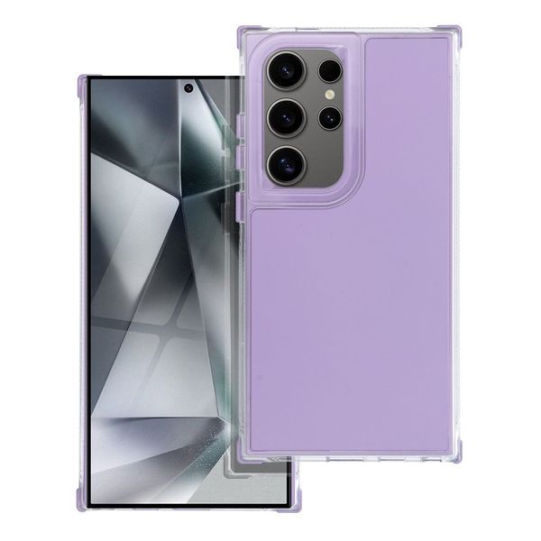 Futerał MATRIX do SAMSUNG S24 FE jasnofioletowy zdjęcie 1