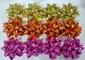 rozetka 1" 2,5cm op.48 szt. miedziane, różowe, złote | ROZ-25-GLOSS