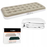Materac jednoosobowy Nils Camp 191 x 73 x 22 cm beżowy
