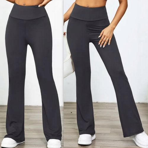 Damskie kryjące legginsy push-up modelujące wysoki stan dzwony s/m na Arena.pl