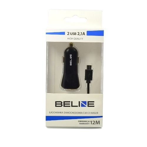 beline ład. sam. 2xusb + microusb 2,1aczarna/black na Arena.pl