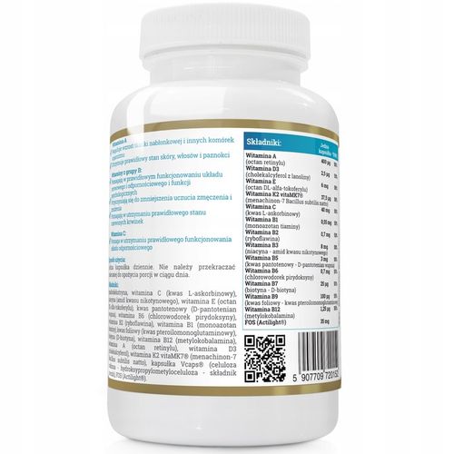 WITAMINA ADEK C B Complex Prebiotyk Dzieci JUNIOR na Arena.pl