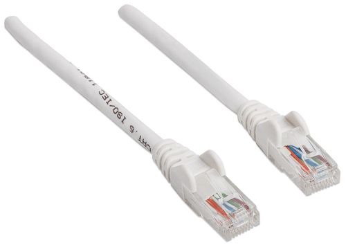 PATCH CORD INTELLINET CAT6 UTP 0,5M BIAŁY 100% MIEDŹ 341936 na Arena.pl
