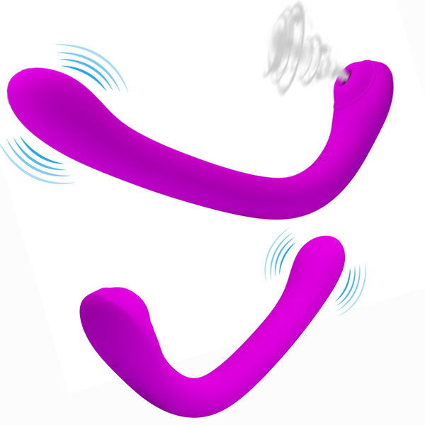 Wibrator Dla Par Ssący Łechtaczkę Dawca Orgazmów zdjęcie 2