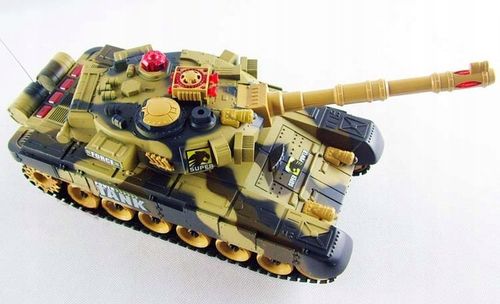 BITWA CZOŁGÓW ZDALNIE STEROWANE CZOŁGI WOJSKOWE W KOLORACH MORO 2.4GHz RC na Arena.pl