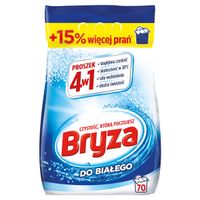 Bryza 4w1 Proszek do Prania Białych Tkanin 4,55KG (70 Prań)