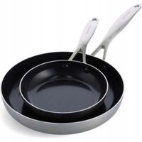 GreenPan komplet zestaw 2 szt patelnia 20cm 28cm indukcja nieprzywierająca