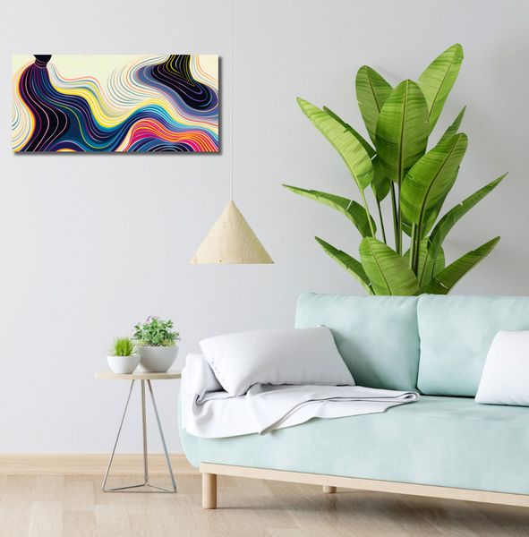Obraz 70x30cm Wodnista Tafla zdjęcie 2