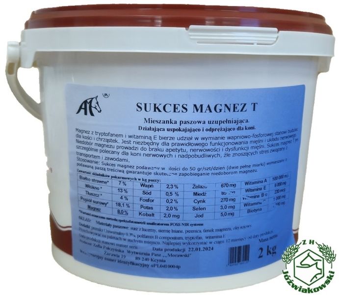SUKCES Magnez T pasza dla koni, witaminy zdjęcie 1