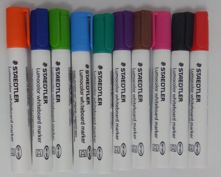 Marker suchościeralny do tablic 10 kolorów opak na Arena.pl