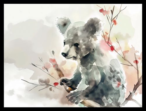 Plakat 40x30cm Akwarelowa Koala na Arena.pl