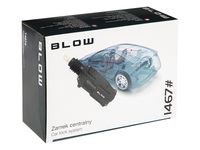 Zamek centralny 1ster+3wyk+sterownik 2pilotyBLOW