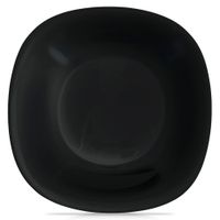Talerz Obiadowy Duży Głęboki na Zupę Dania Potrawy Czarny Luna 650 ml