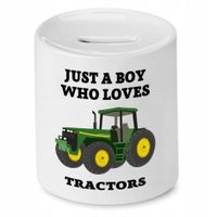 Skarbonka Dla Chłopaka Just A Boy Who Loves Z Nadrukiem Ze Zdjęciem