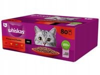 Karma dla kota WHISKAS Mix smaków (80 x 85 g)
