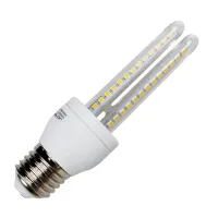 Żarówka LED 8W E27 kształt U 730lm ciepła 3000K energooszczędna do salonu