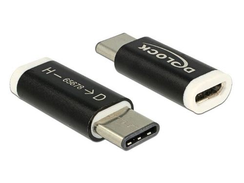 Delock Adapter USB Type-C(M)->Micro-B(F) 2.0 na Arena.pl