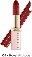l'oréal x elie saab color riche szminka 04 royal attitude satynowa