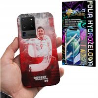 ETUI DO SAMSUNG S20 ULTRA - FC BARCELONA LEWANDOWSKI PIŁKARSKIE + FOLIA
