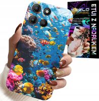 ETUI DO MOTOROLA MOTO G15 - RAFA KOLOROWE RYBKI PODWODNY ŚWIAT RYBEK